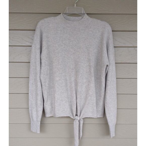 LOFT Ann Taylor Womens Wool Blend Gray Soft Cozy Pullover Sweater Size S Small - Picture 1 of 5